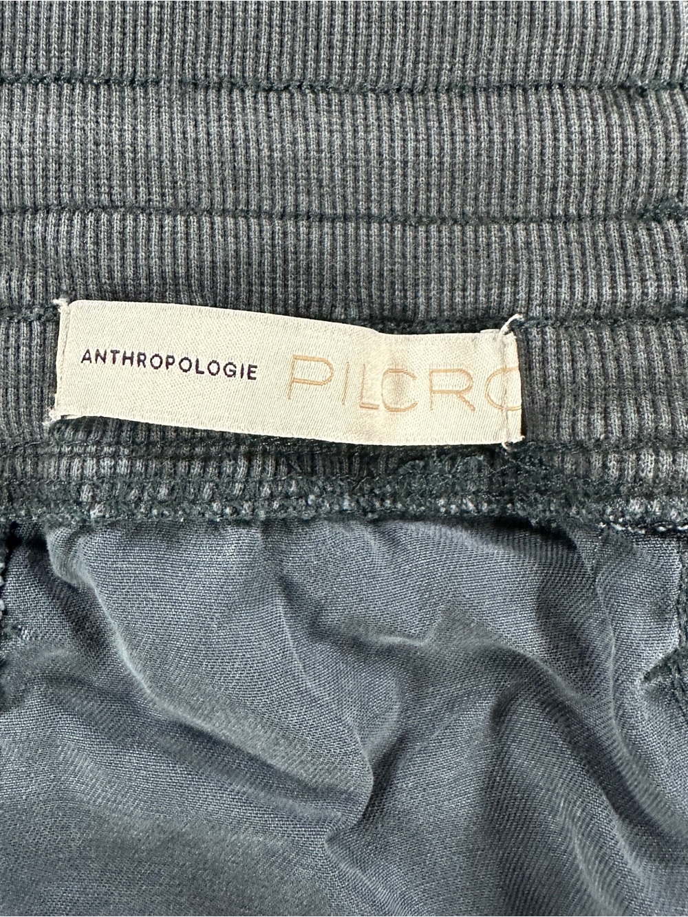 Anthropologie Pilcro Relaxed jogger elastic waist Pants - Blue - Women’s Size XL - Picture 8 of 12